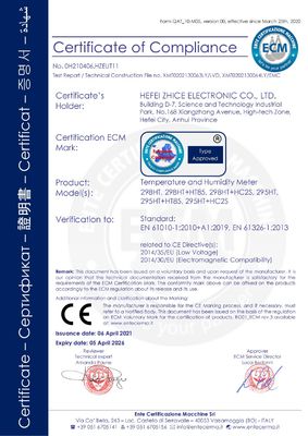 Portable High Precision Digital Standard Reference Temperature and Humidity Meter with Sensor