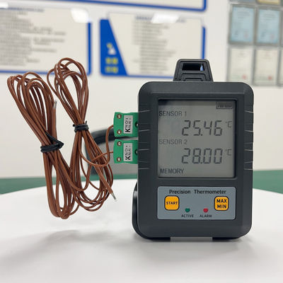 Control High Precision K-Type -270-1372 Degree Electronic Digital Dual Channel Temperature Testing