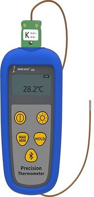Handheld Industrial Thermocouple Thermometer -40 150C Measuring Range 206g Probe Excluded