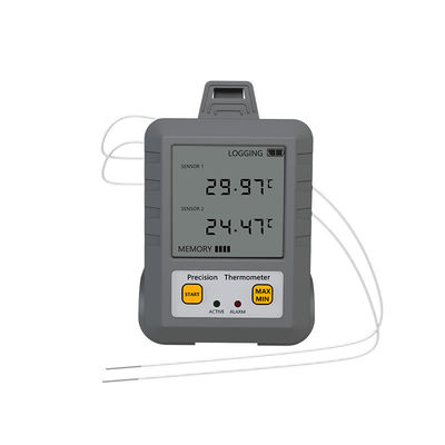 Customized Support Zhice 223 High Precision Digital Dual Channel Temperature with Probe