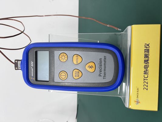 142*61*28mm Handheld Single Channel Thermocouple Thermometer for Calibration Laboratory
