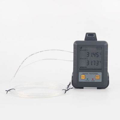 Customizable Dual Channel Temperature Testing Thermometer for Portable Warehouse Building