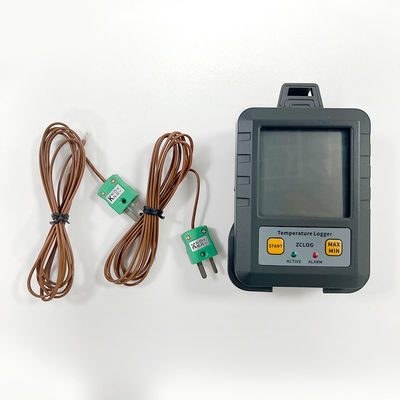 Dual Channel RTD Data Logger for -80-400 C Degree Temperature Monitoring in Storage