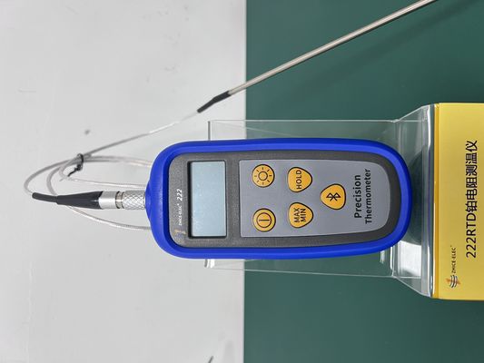 Industrial Single Channel PT100 PT1000 Handheld RTD Thermometers with High Accuracy