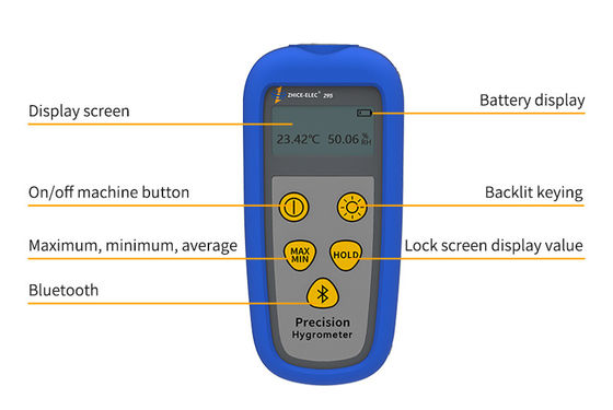 SMS Alarm Recorder Incubator Temperature and Humidity Meter User-Friendly Sensor