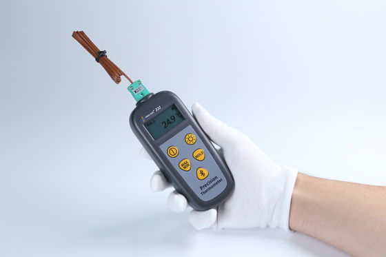 Single Channel RTD NTC TC Temperature Testing Meter for Accurate Temperature Reading