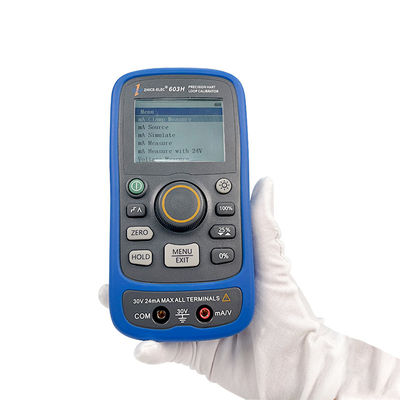 4-20mA 24V Power Handheld Multifunction Test Calibration Loop Calibrator with HART