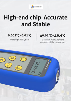 Digital Handheld Single Channel NTC Thermometer with Sensor Precision at 142*61*28mm