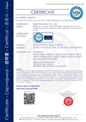 ZCLOG DAQ Pharmaceutical Food Industries Distributed Heat Testing Wireless Temperature Humidity Data Logger