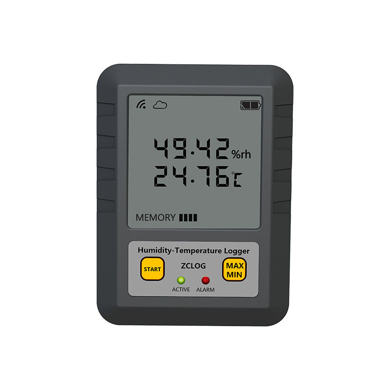 High Precision LCD Display Data Logger With ODM Support For Temperature And Humidity