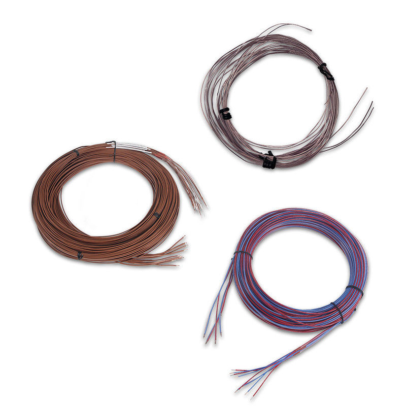 Single Core Alloy Braided Type K Thermocouple Probe With Plug For High Temperatures